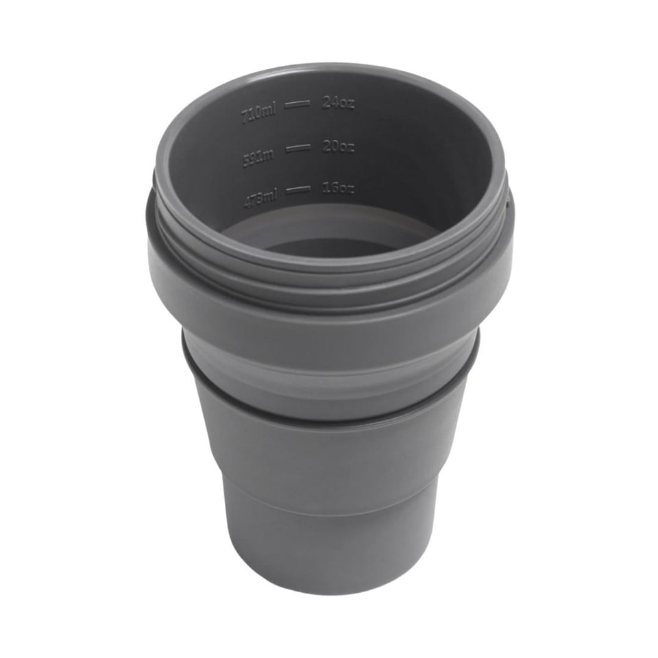 Opvouwbare koffiebeker Carbon