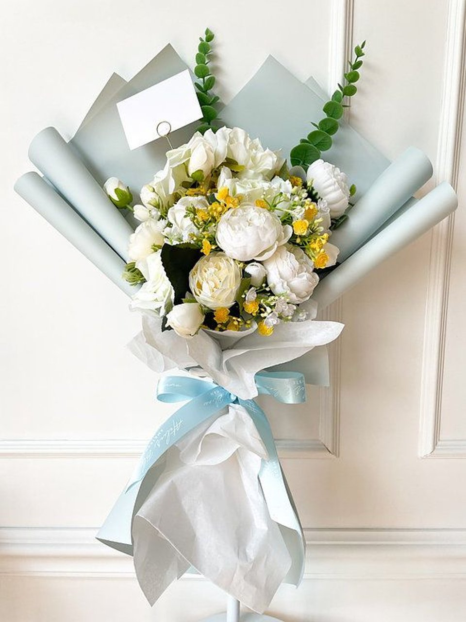 Flower Bouquet Large Wit