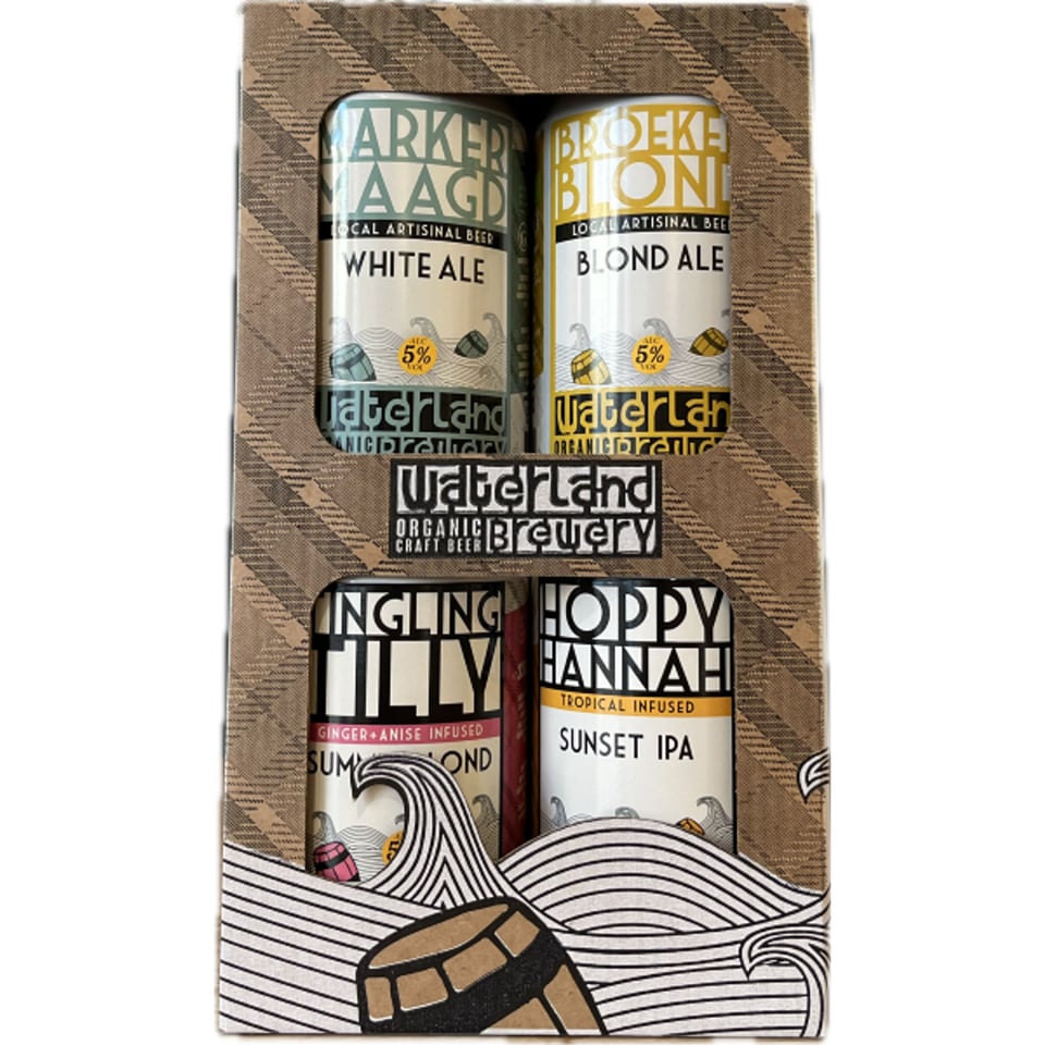 Waterland Brewery Cadeauverpakking 4-Pack