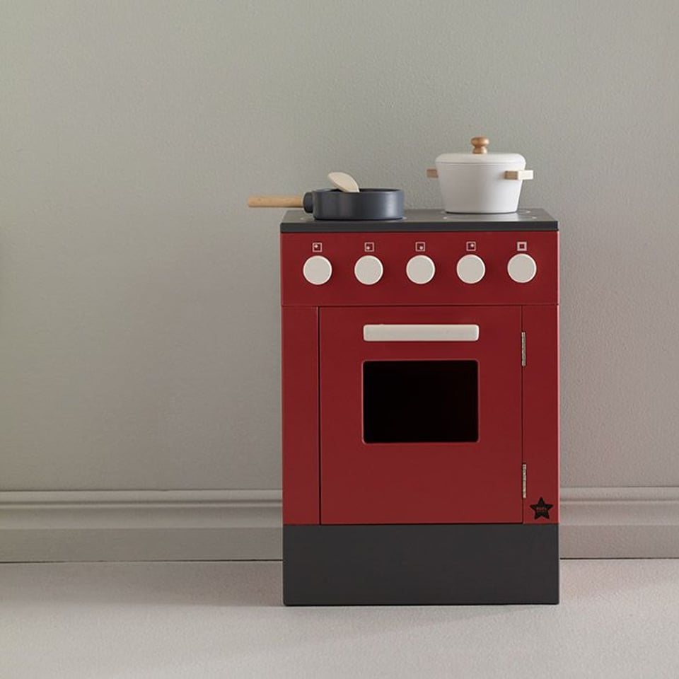 Kids Concept Oven Rood Bistro