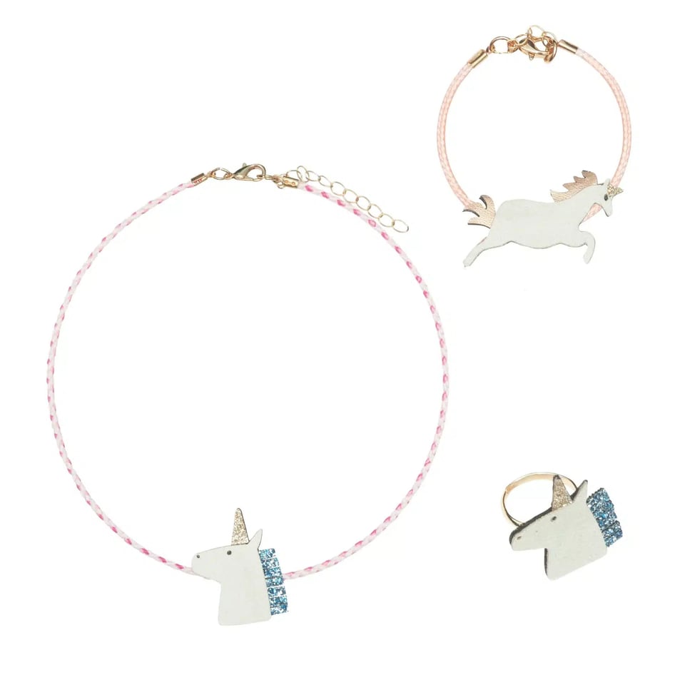 Mimi & Lula Unicorn Jewellery Set