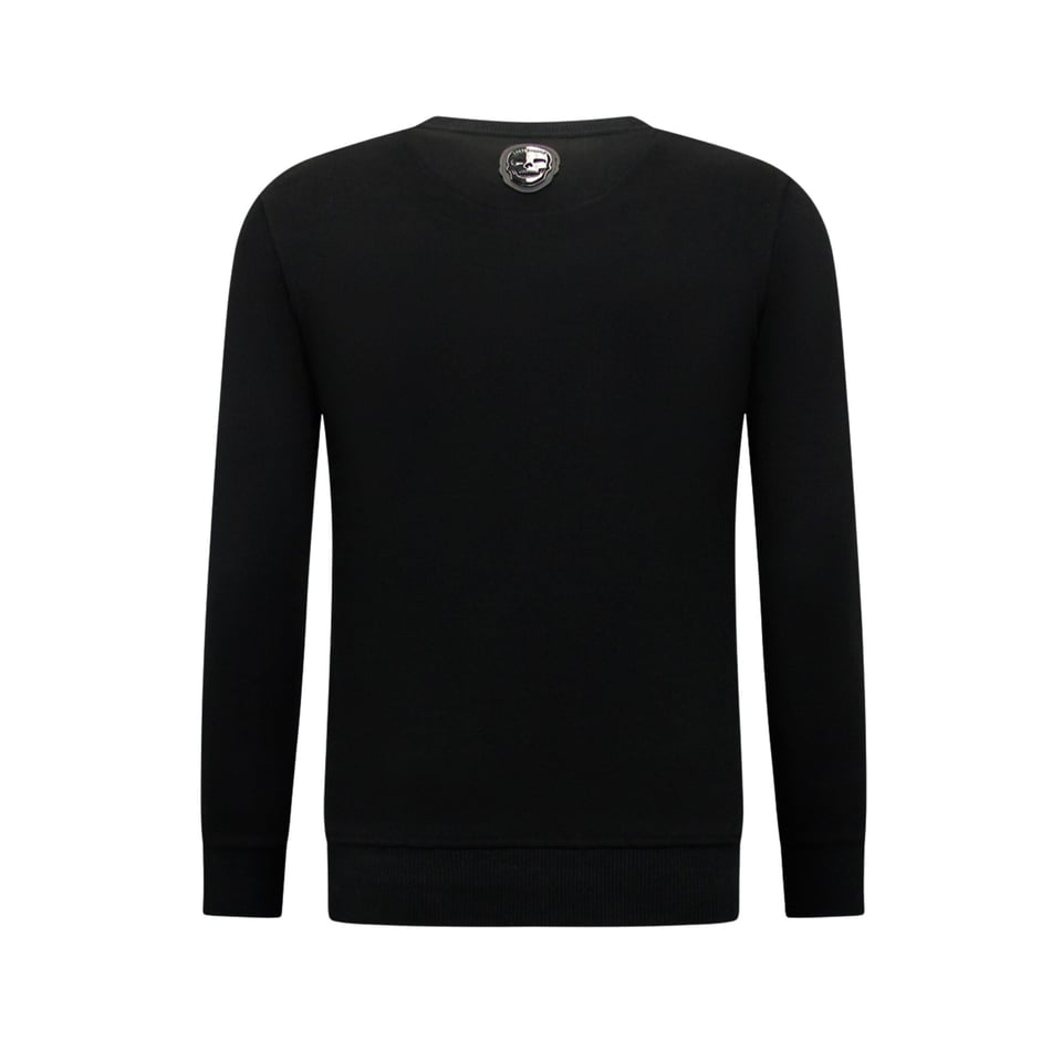 Heren Sweater - Athletic Dept. - Zwart / Goud