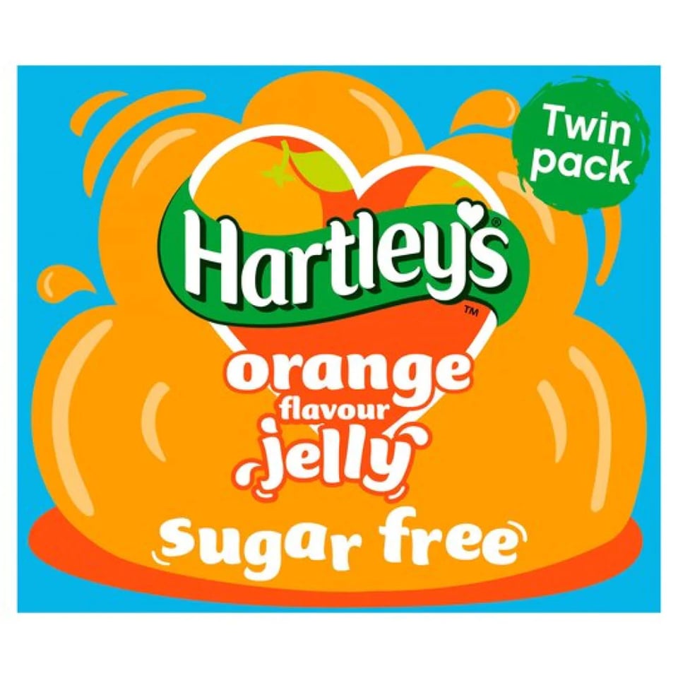 Hartley's Orange Jelly Powder Twin Pack 2X11.5G