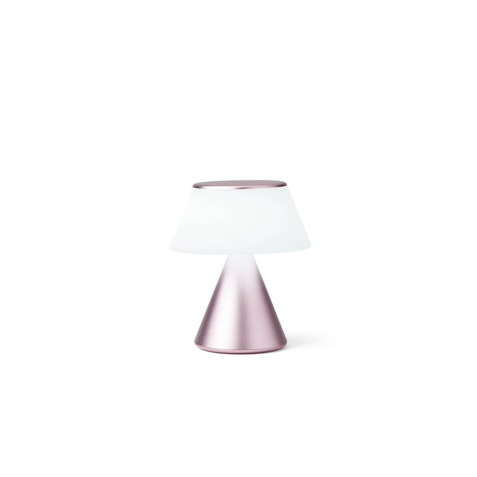 Lamp Luma M Licht Roze