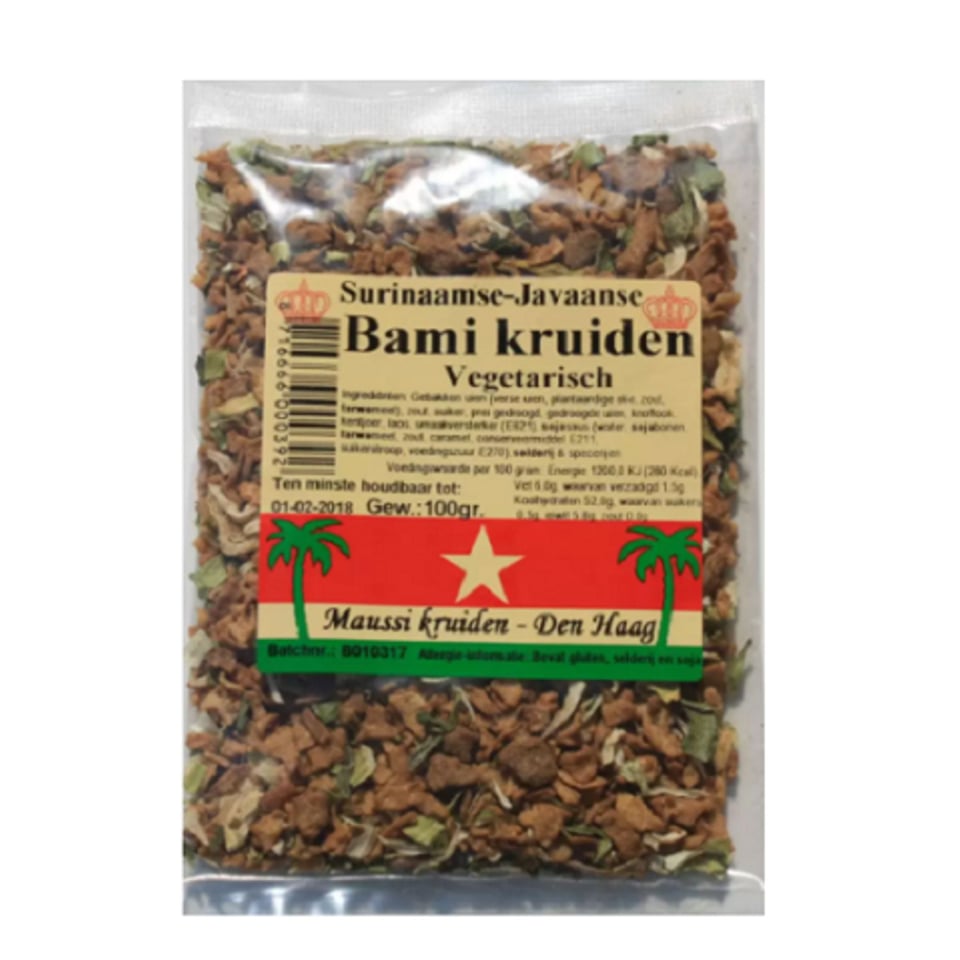 Maussi Kruiden Bami Kruiden 100 Grams