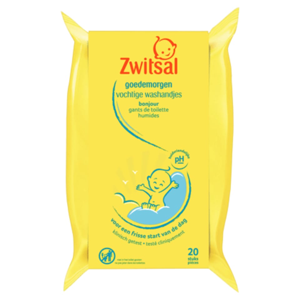 Zwitsal Vochtige Washandjes Baby