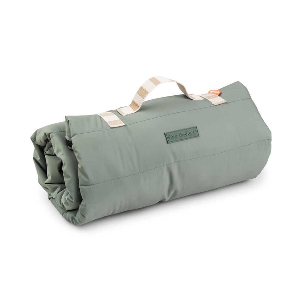 Quilted Kids Slumber Bag Croco Green