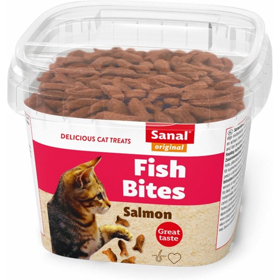 Sanal Fish Bites Cat Treats 75