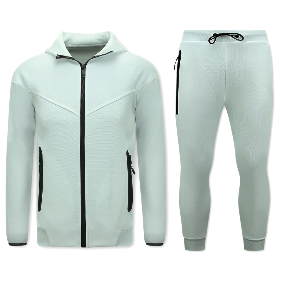 Tracksuit Heren - Huispak Voor Mannen - 148 - Wit