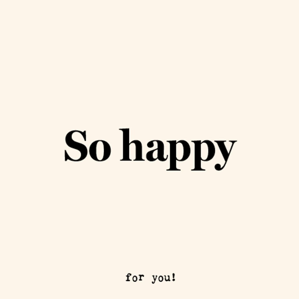 Kaart Leukigheidjes So Happy