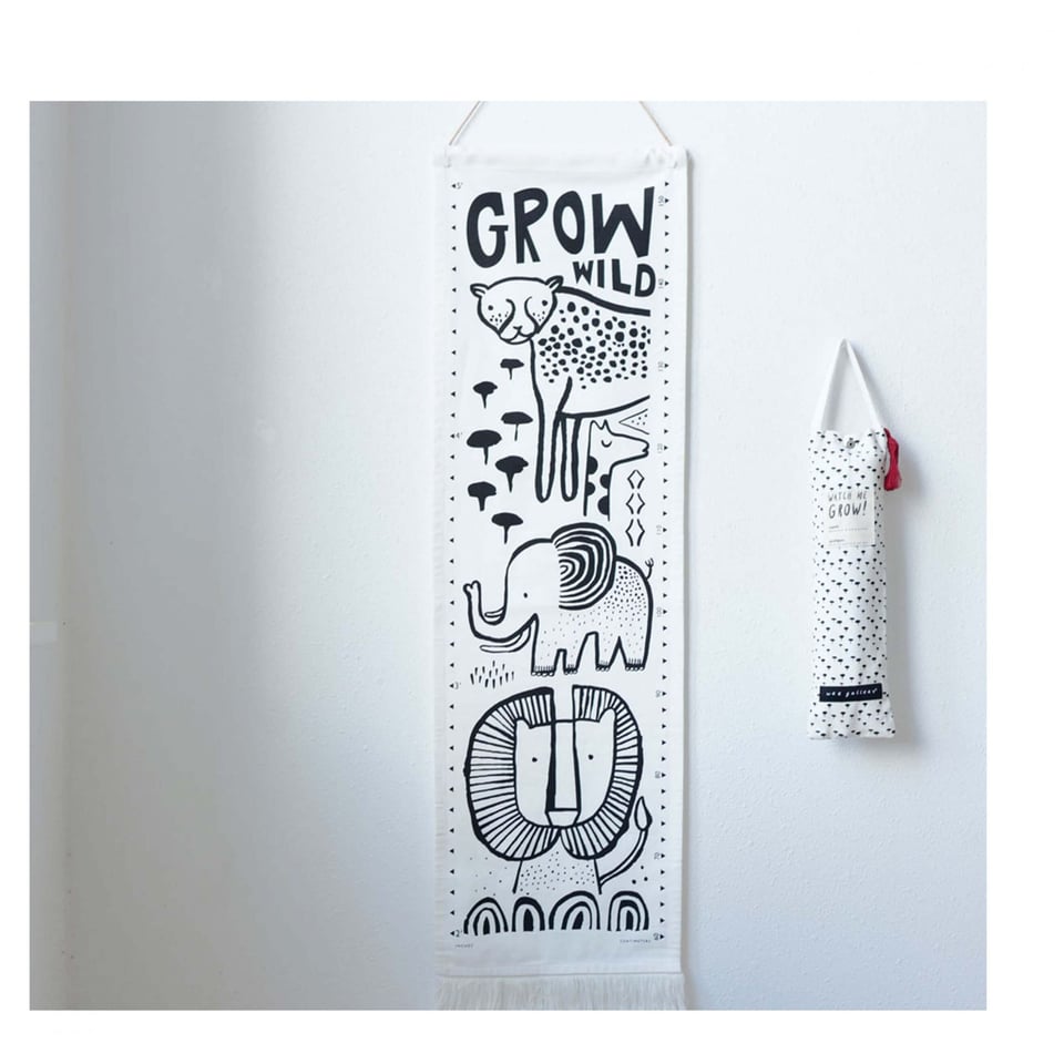 Wee Gallery Canvas Growth Chart 