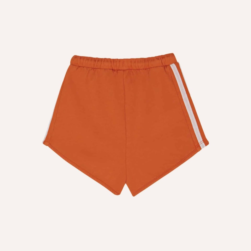 The Campamento Orange Washed Kids Shorts