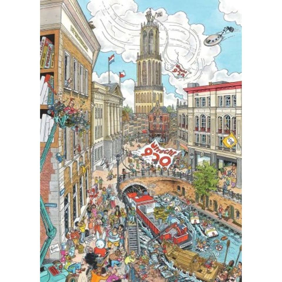 Ravensburger Puzzel 900 Jaar Utrecht 1000 Stukjes