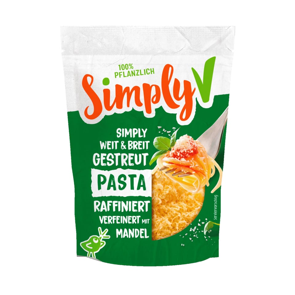 Simply V Gerieben Pasta 80g