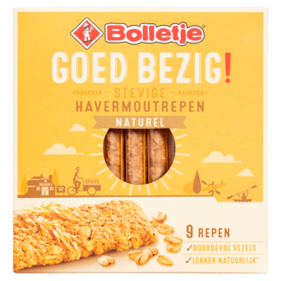 Bolletje Goed Bezig Stevige Havermoutrepen