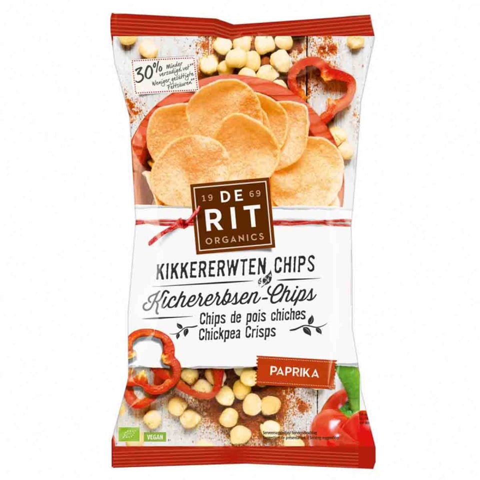 Kikkererwtenchips Paprika