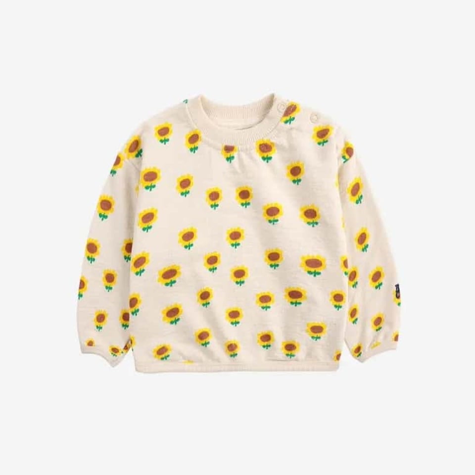 Bobo Choses Sunflower All Over Sweatshirt