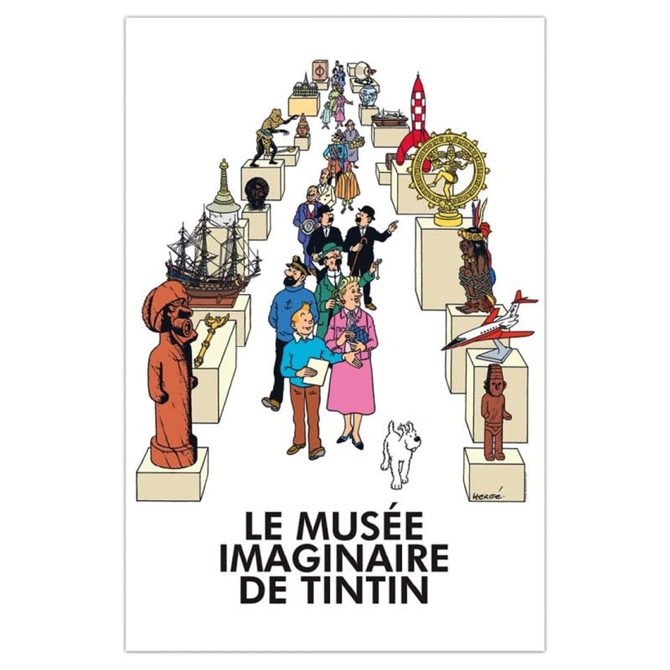 Musée Imaginaire Tintin - Beeld Teken Kih-Oskh