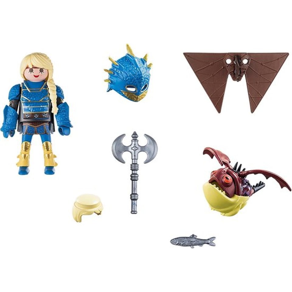 Playmobil 70041 Astrid in Vliegpak en Schrokop