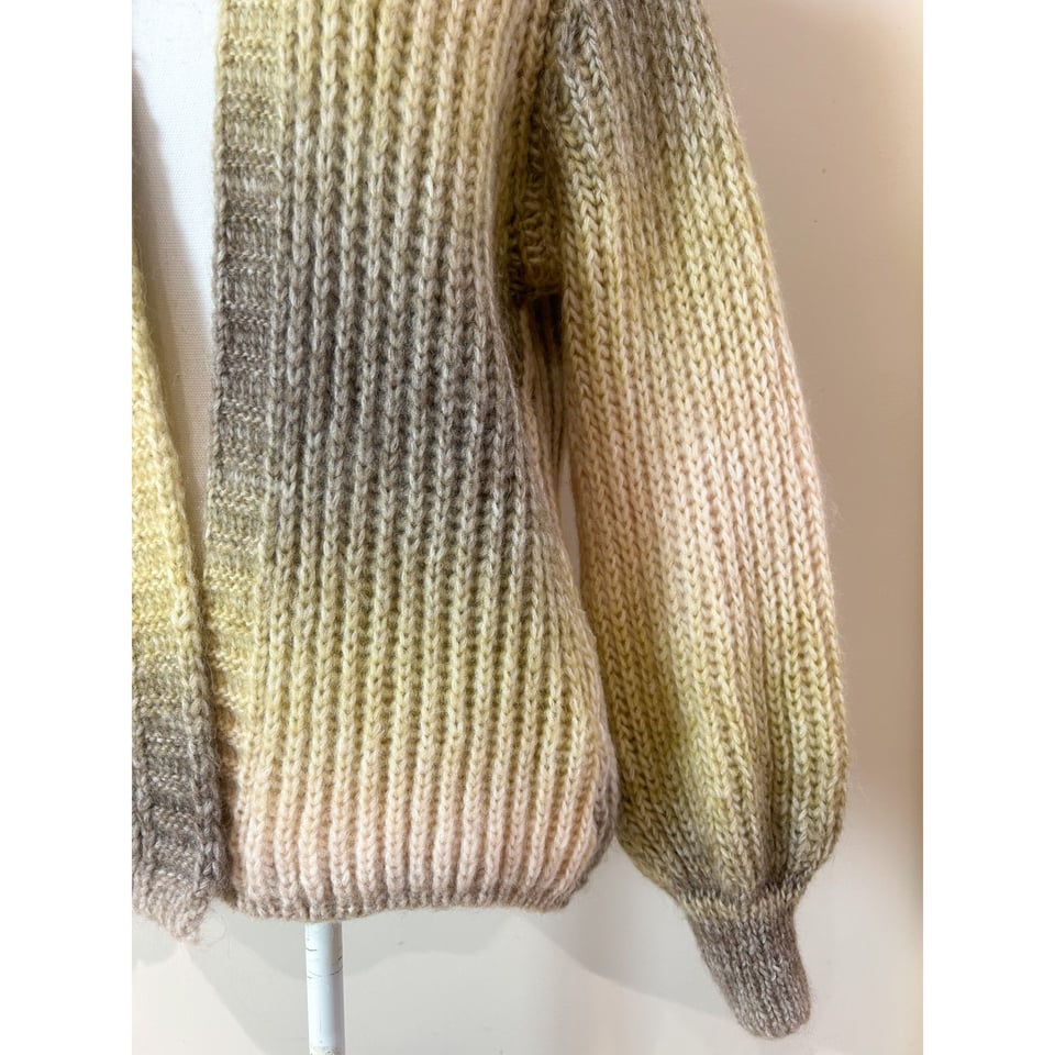 Parisien knit Cardigan - Beige melange - OneSize
