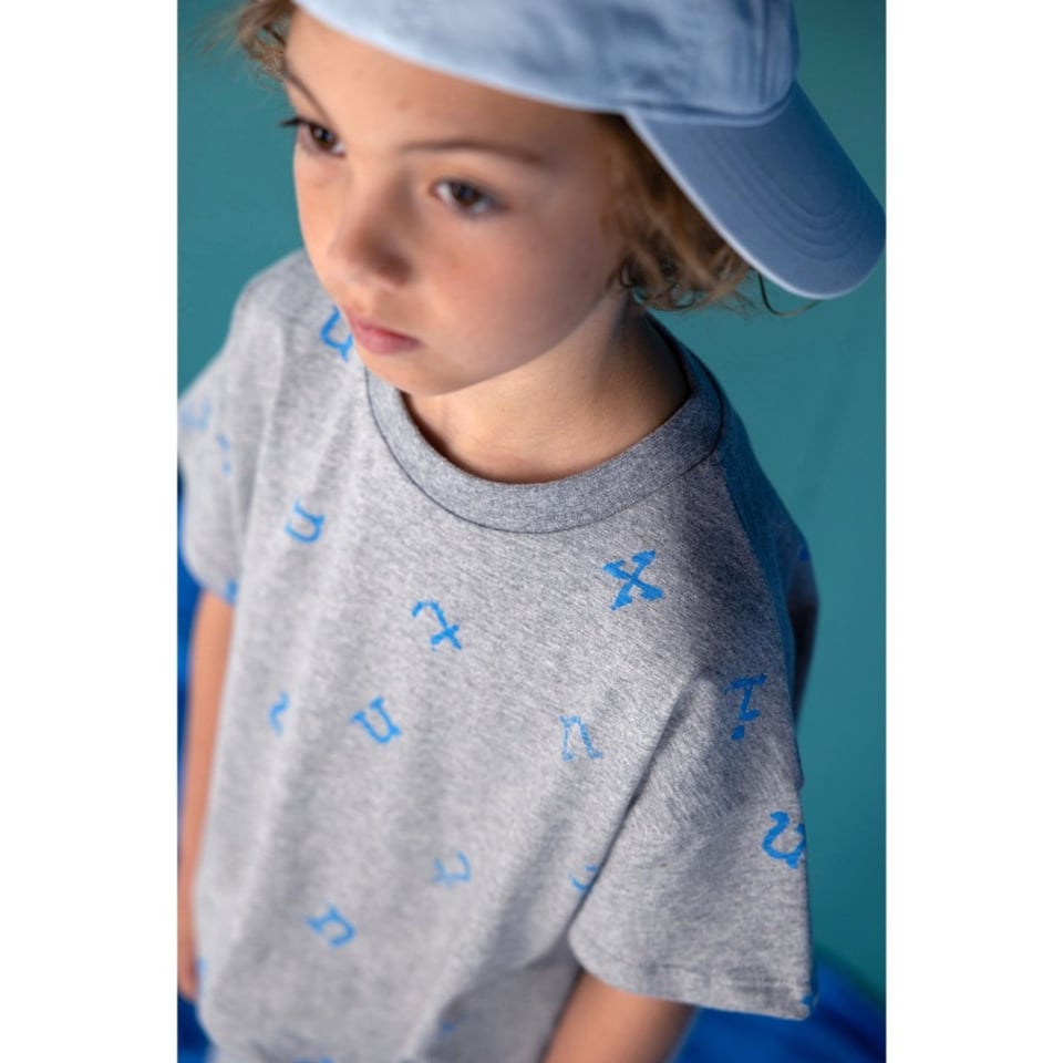Nixnut Stamp Shirt Grey