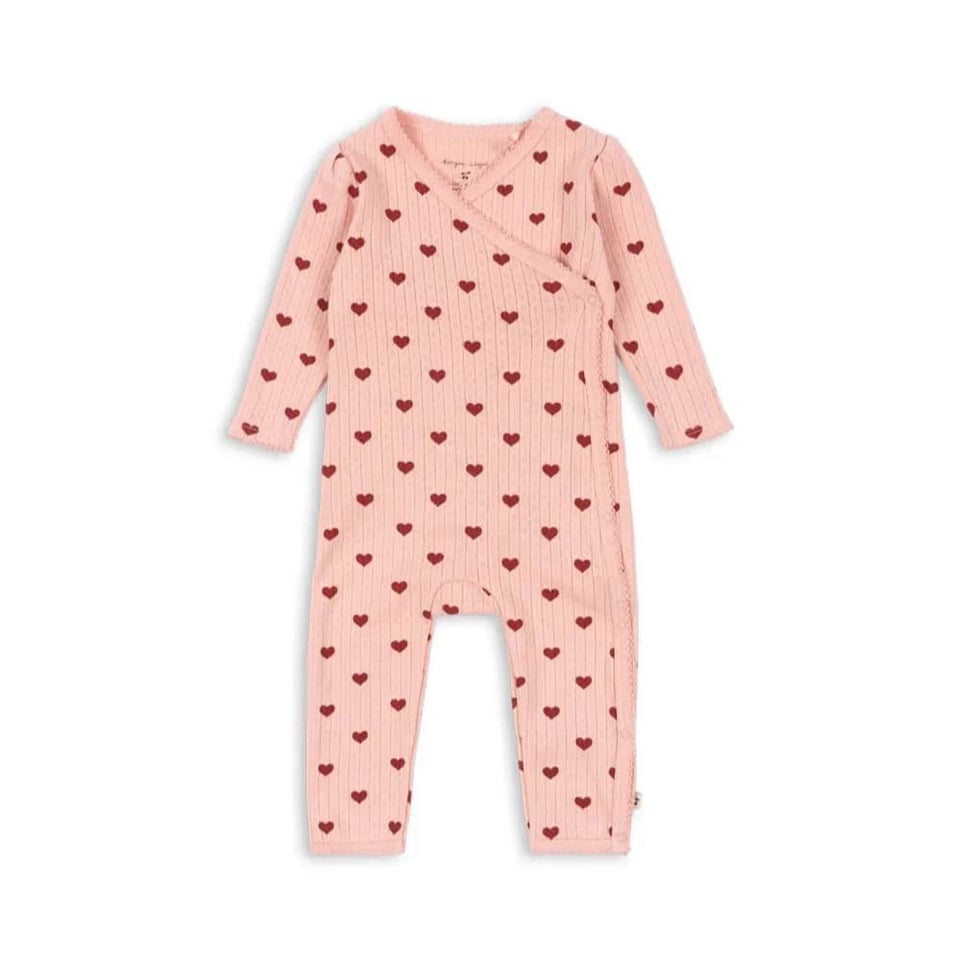 Konges Sløjd Minnie Newborn Onesie Amour Rouge