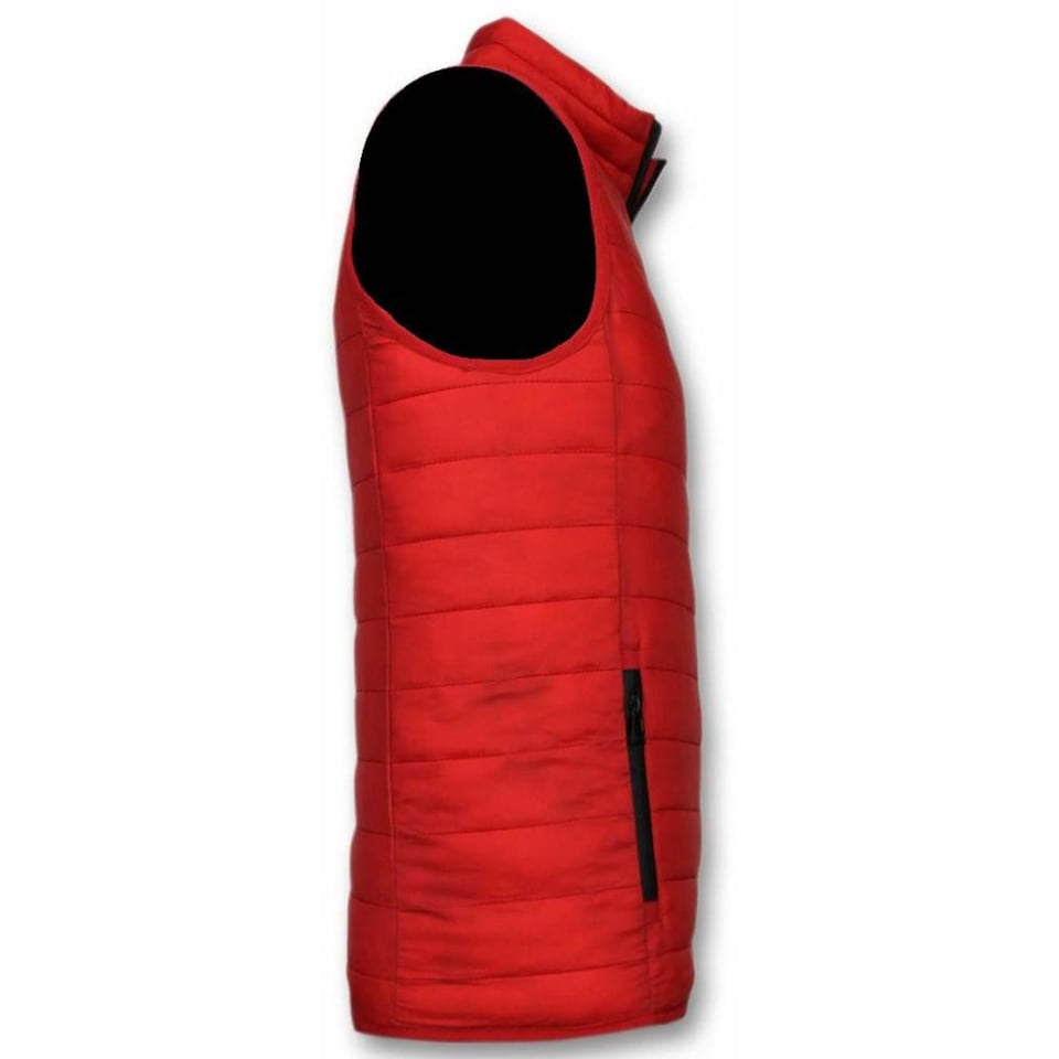 Bodywarmer Heren - Casual Bodywarmer - Rood