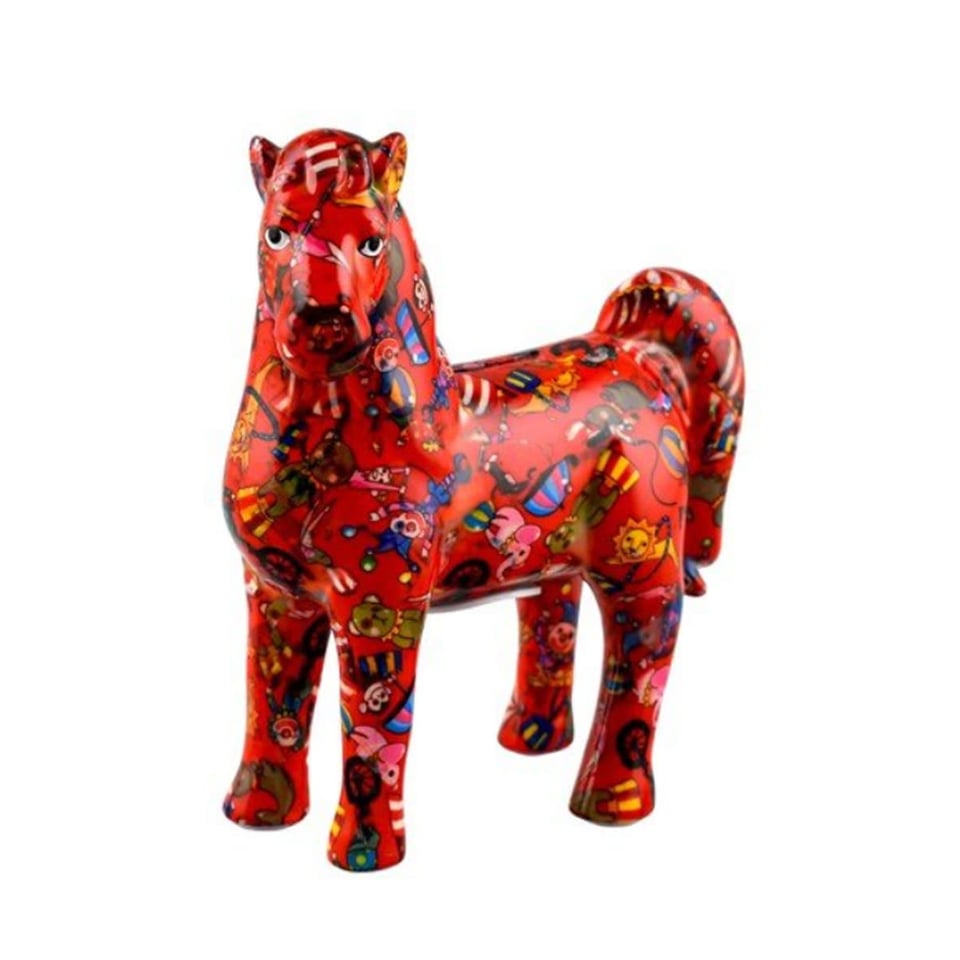 Spaarpot Paard Joy H21cm in 6 Kleuren