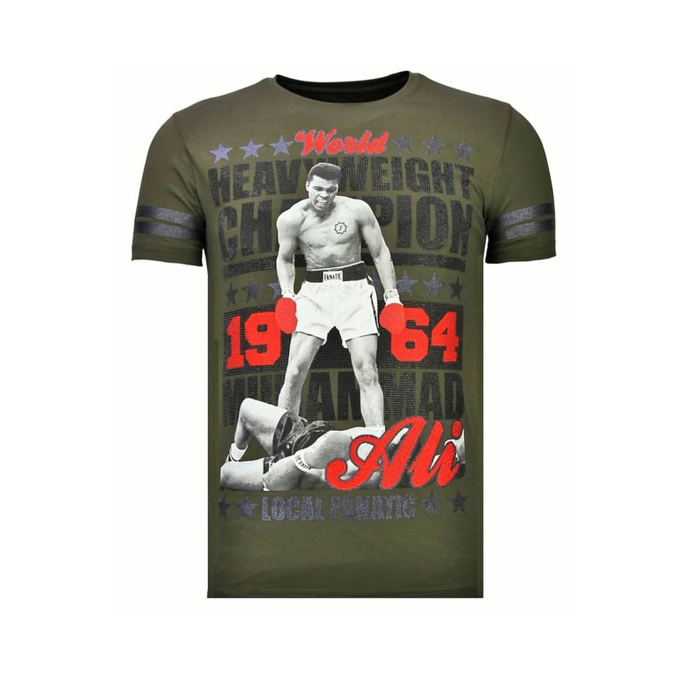 Greatest Of All Time - Ali T-Shirt - Khaki