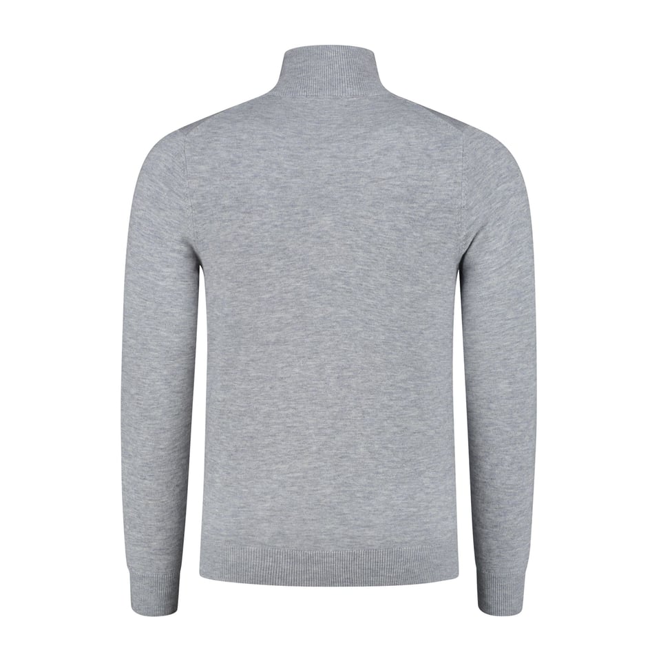 The Quarter-Zip Grey