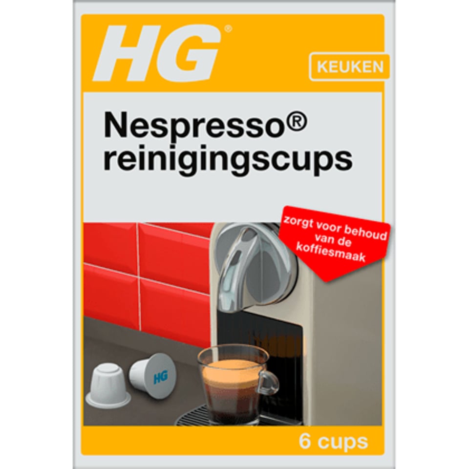 HG Nespresso Reinigingscups