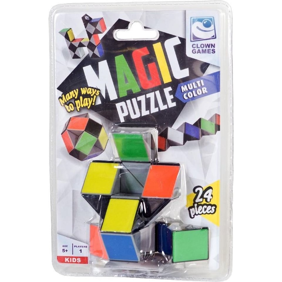 Clown Magic Puzzle 24 Delig Multico