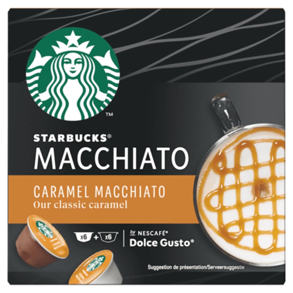 Starbucks Dolce Gusto Koffiecups Caramel