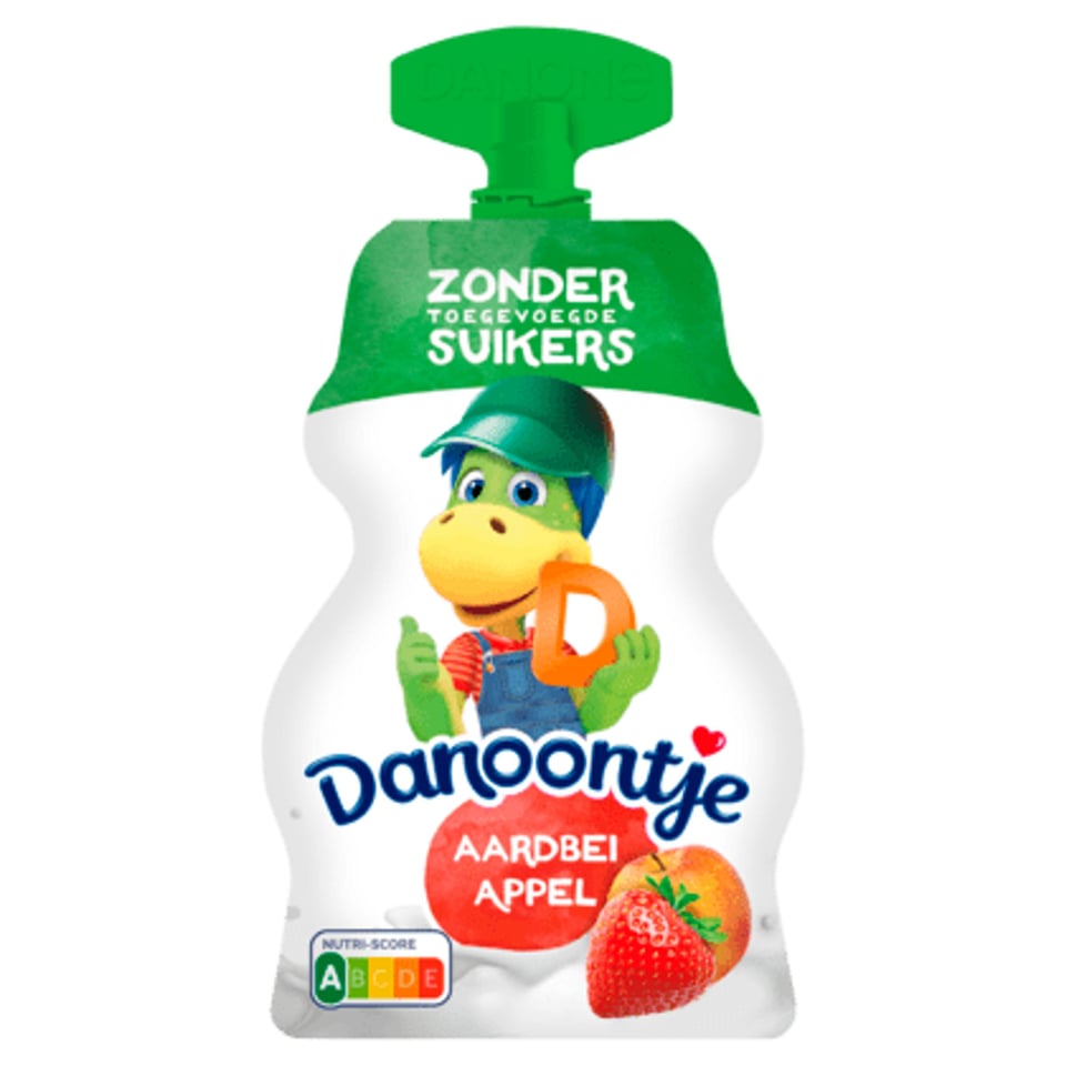 Danoontje Yoghurt Tussendoortje Appel Aardbei