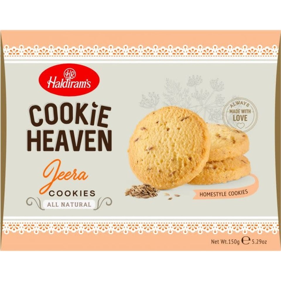 Haldiram Cookie Heaven Jeera 150 Grams