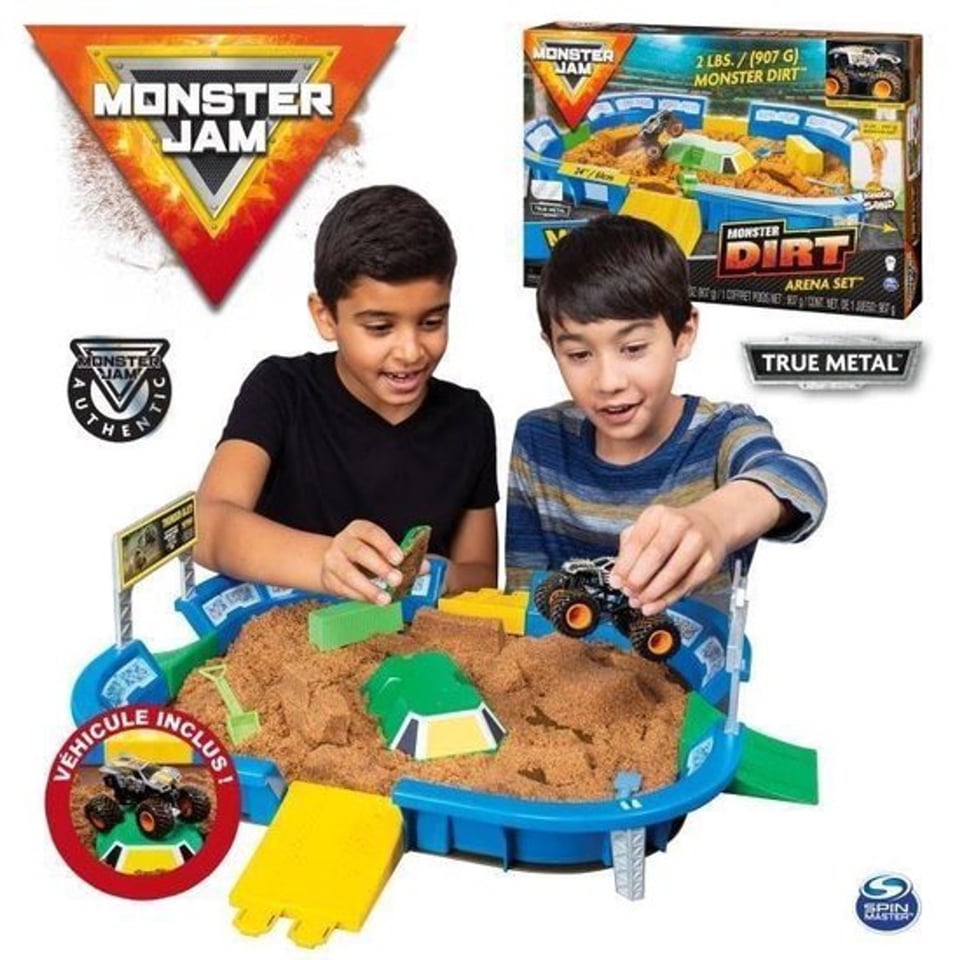 Monster Jam 1:64 Dirt Arena Playset