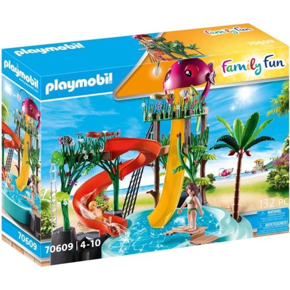 Playmobil 70609 Waterpark Met Glijbanen