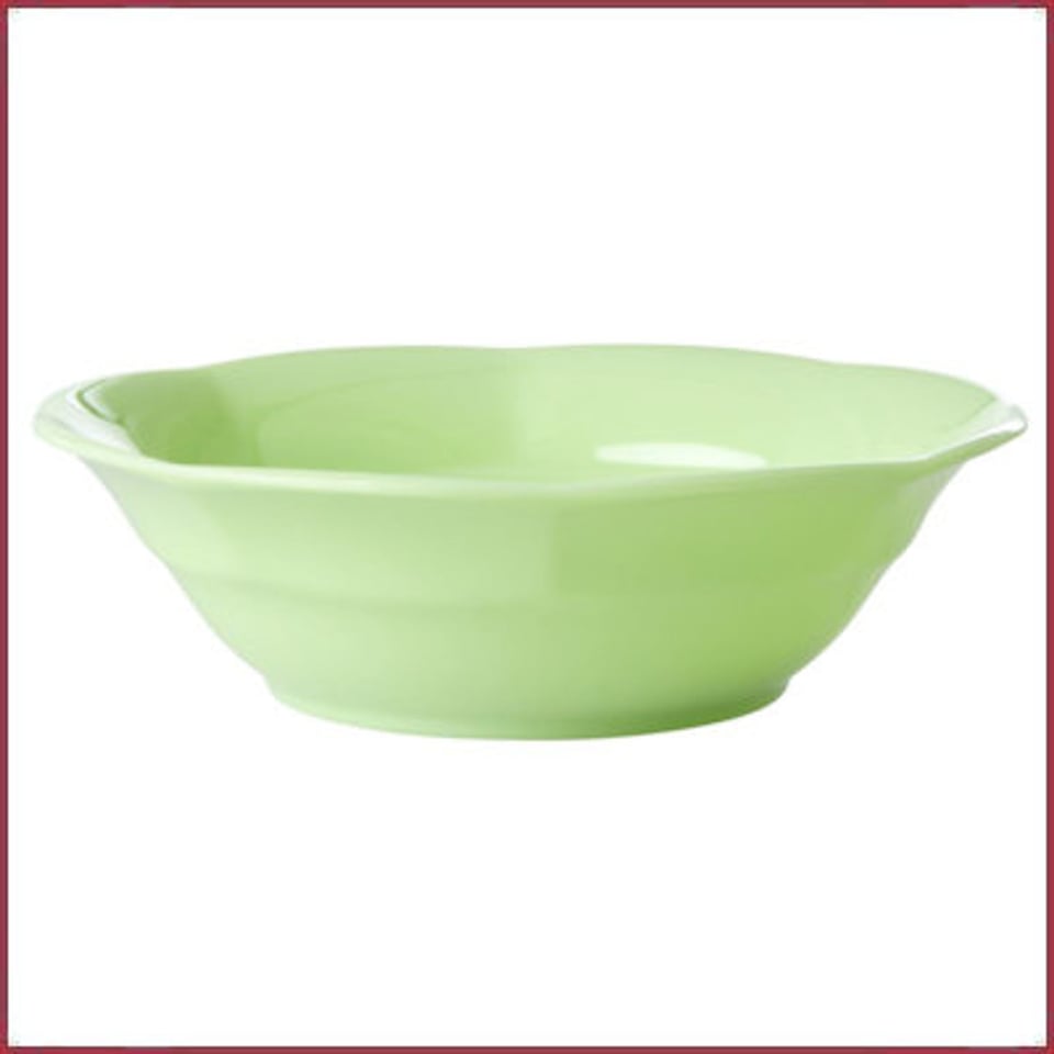 Rice Rice Melamine Soep Kom Neon Groen