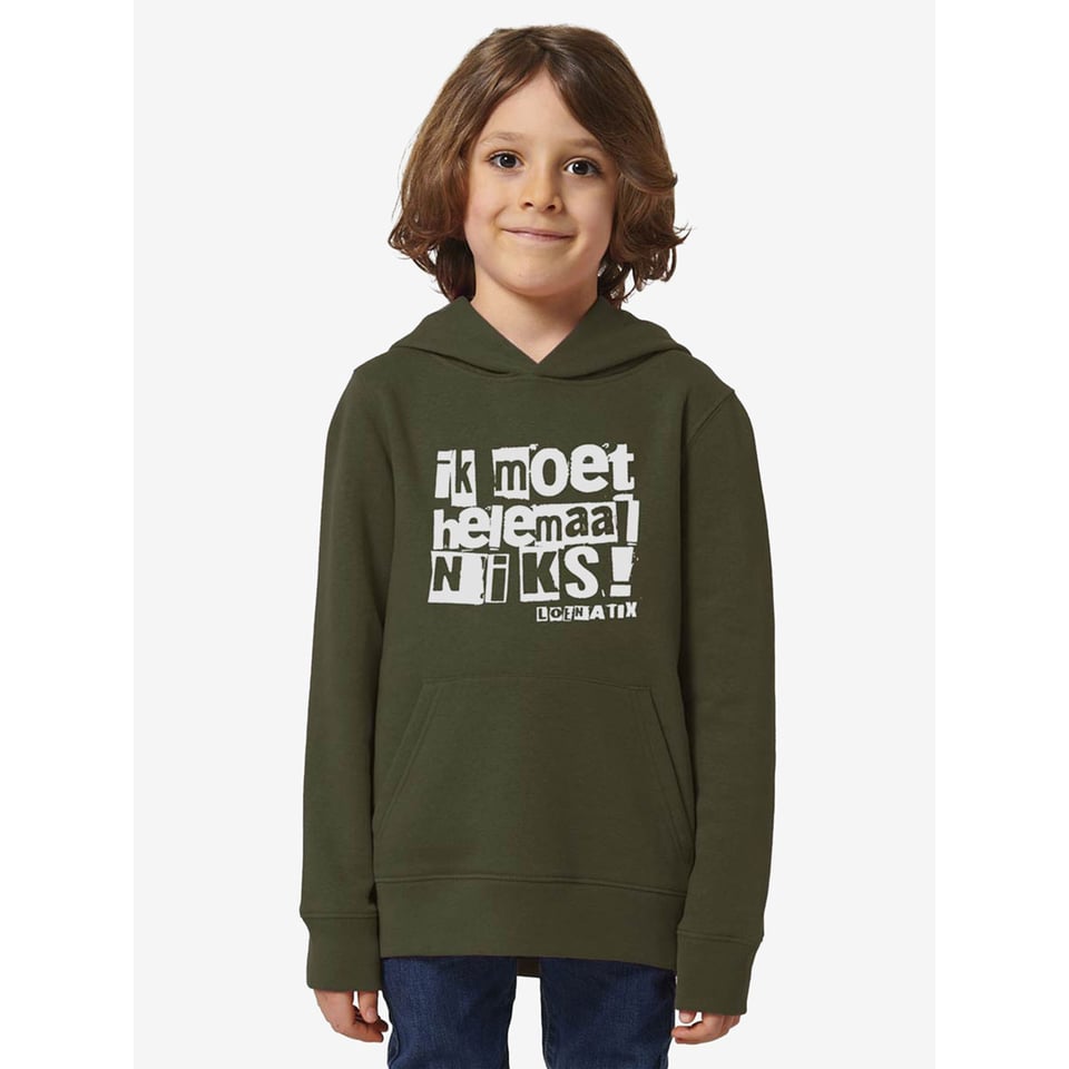 Ik Moet Helemaal Niks Hoodie