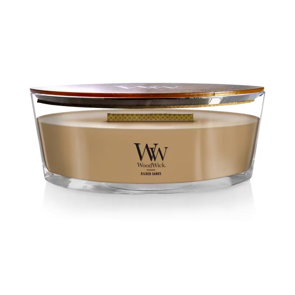 Woodwick Gilded Sands Kaars Ellipse