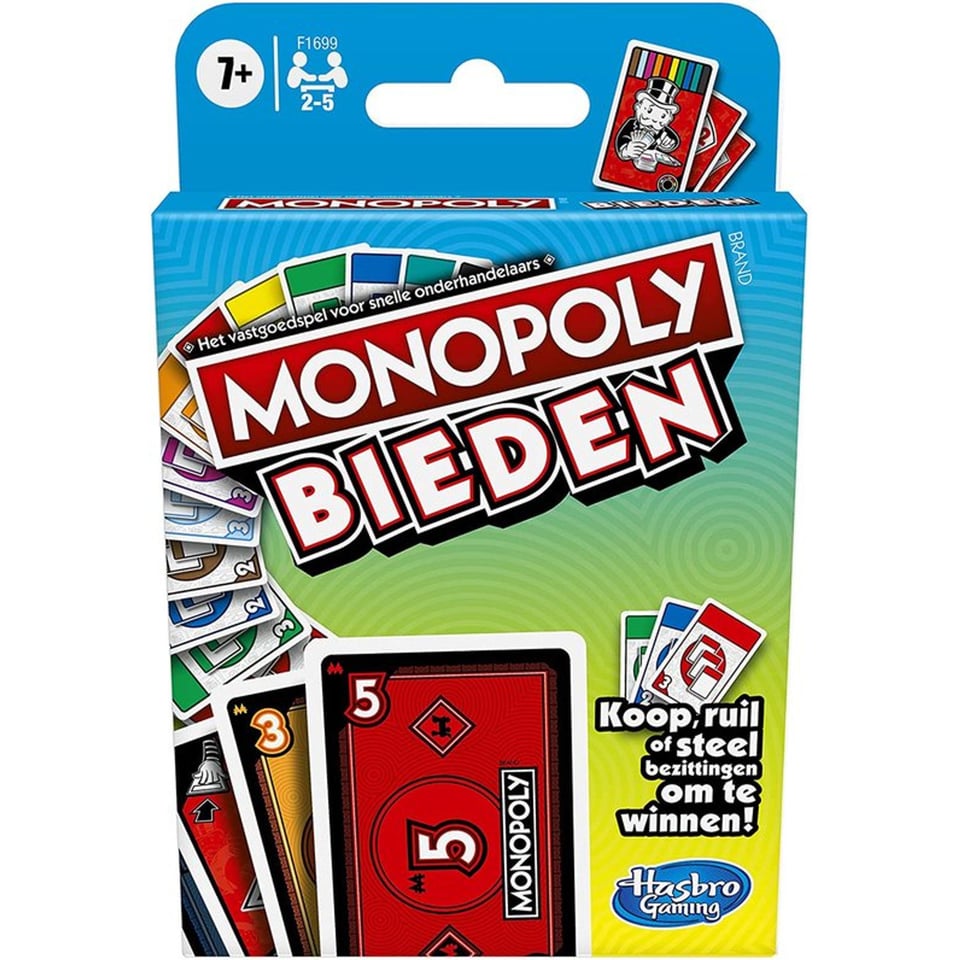 Spel Monopoly Bieden Kaartspel