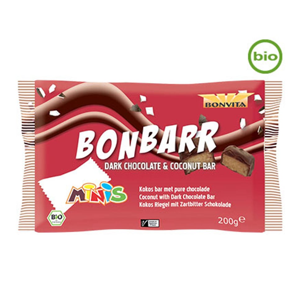 Bonvita Bonbarr Mini Multipack Cocos Repen 200g