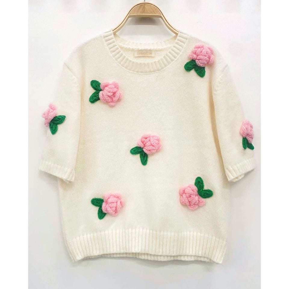 Soft Pull  - Floral Rose design