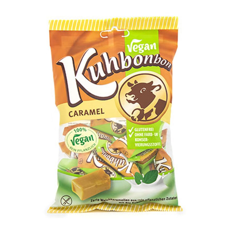 KUHBONBON VEGAN CLASSIC Caramels 165g