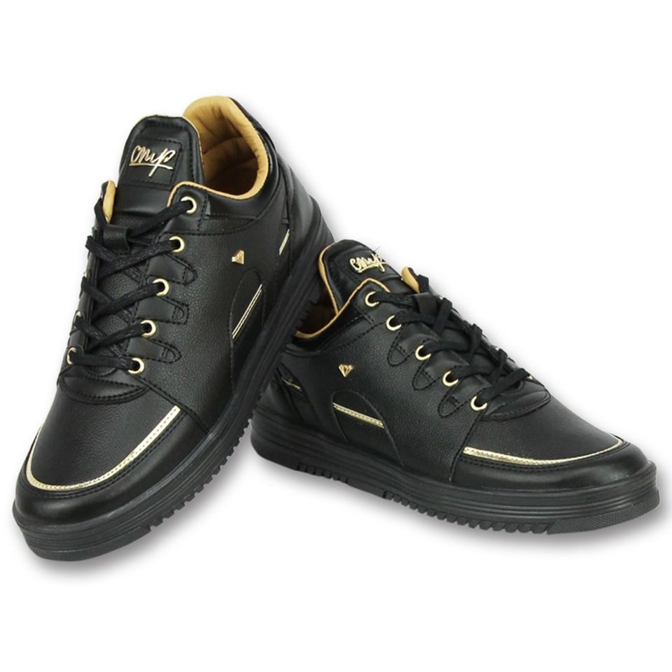 Sneakers Heren Schoenen - Luxury Black - CMS71 - Zwart