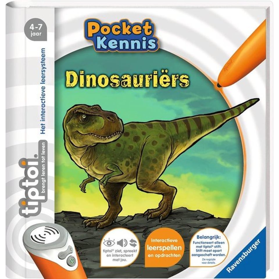 Tiptoi Boek Pocket Dinosauriers