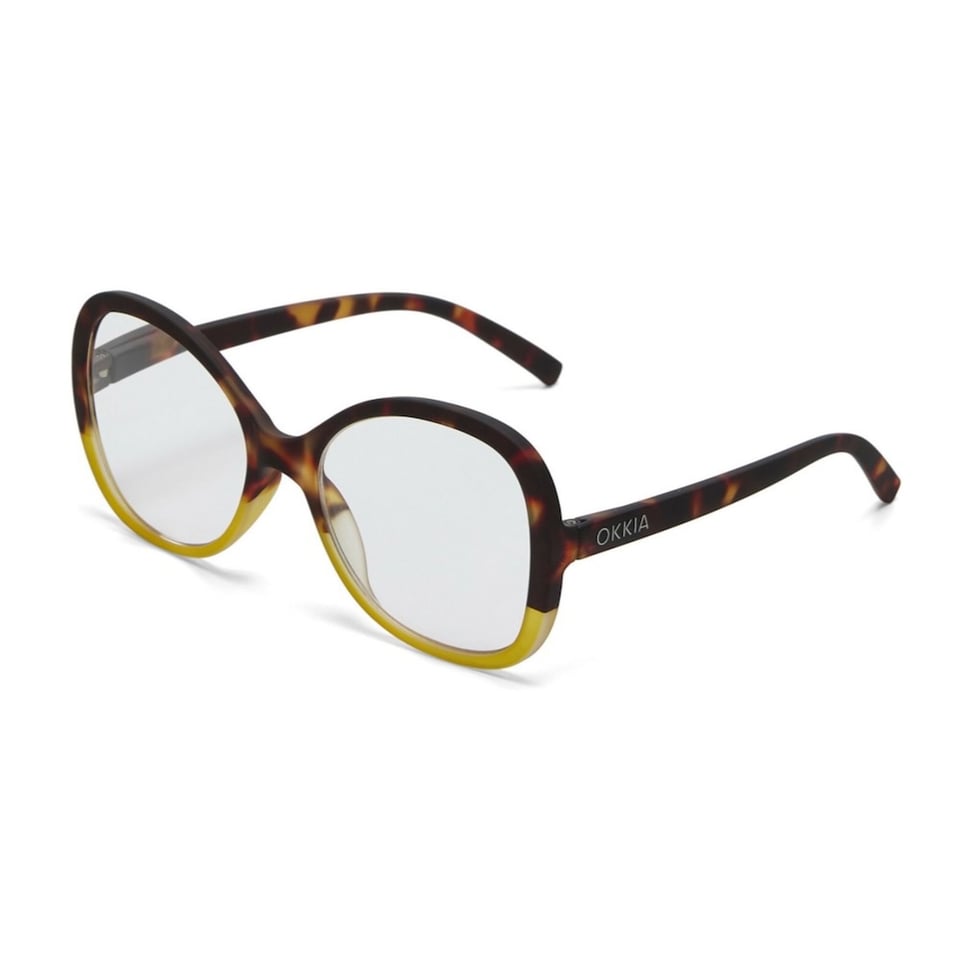 Leesbril VERONA Butterfly Havana Yellow OK049HY