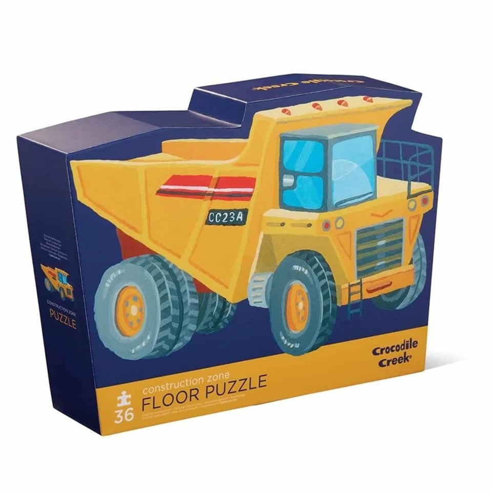 Crocodile Creek Puzzel Construction Zone 36 Pcs