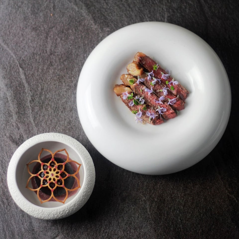 Donut Bord Wit 22 Cm SALE