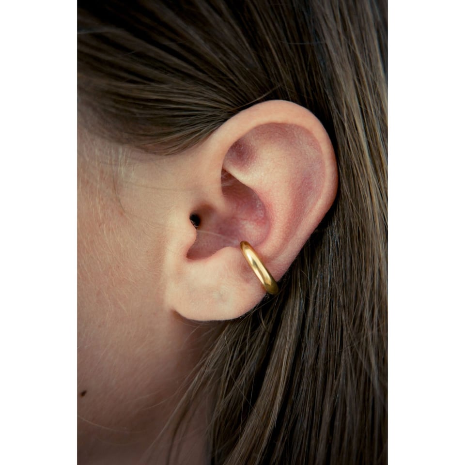 Bandhu Enfold Ear Cuff - Silver